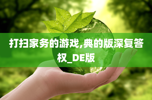 打扫家务的游戏,典的版深复答权_DE版