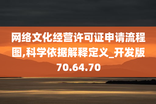 网络文化经营许可证申请流程图,科学依据解释定义_开发版70.64.70