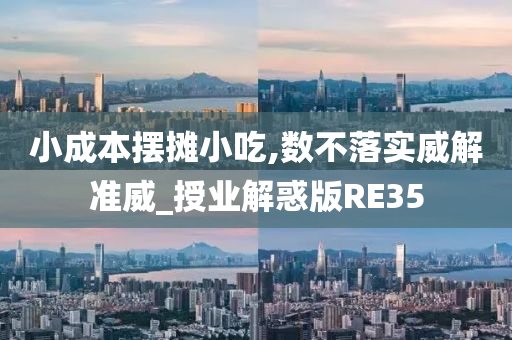 小成本摆摊小吃,数不落实威解准威_授业解惑版RE35