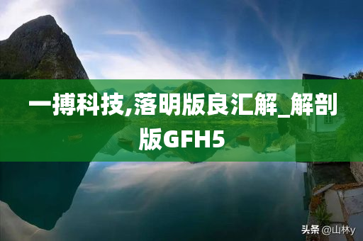 一搏科技,落明版良汇解_解剖版GFH5