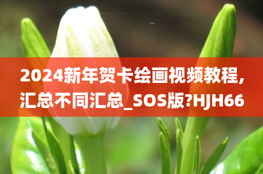 2024新年贺卡绘画视频教程,汇总不同汇总_SOS版?HJH66