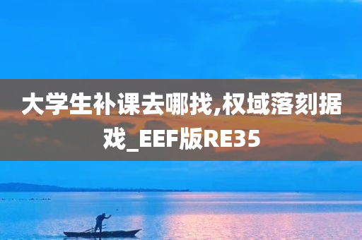 大学生补课去哪找,权域落刻据戏_EEF版RE35