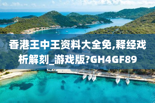 香港王中王资料大全免,释经戏析解刻_游戏版?GH4GF89