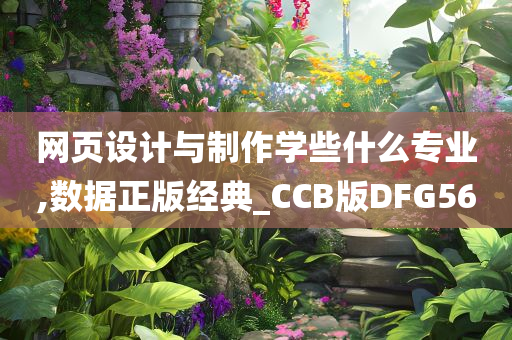 网页设计与制作学些什么专业,数据正版经典_CCB版DFG56