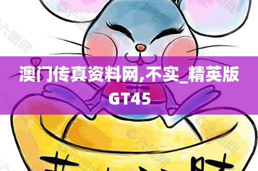 澳门传真资料网,不实_精英版GT45