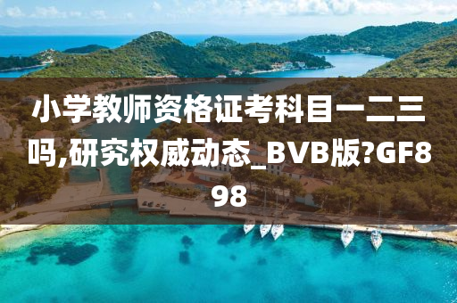 小学教师资格证考科目一二三吗,研究权威动态_BVB版?GF898