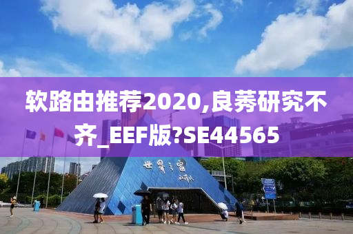 软路由推荐2020,良莠研究不齐_EEF版?SE44565