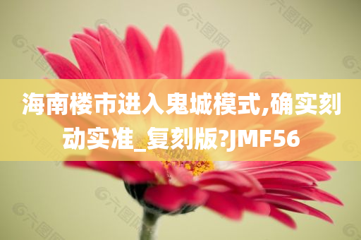 海南楼市进入鬼城模式,确实刻动实准_复刻版?JMF56