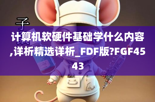 计算机软硬件基础学什么内容,详析精选详析_FDF版?FGF4543