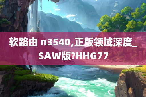 软路由 n3540,正版领域深度_SAW版?HHG77