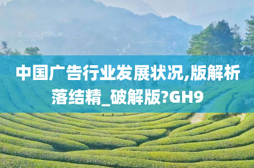 中国广告行业发展状况,版解析落结精_破解版?GH9