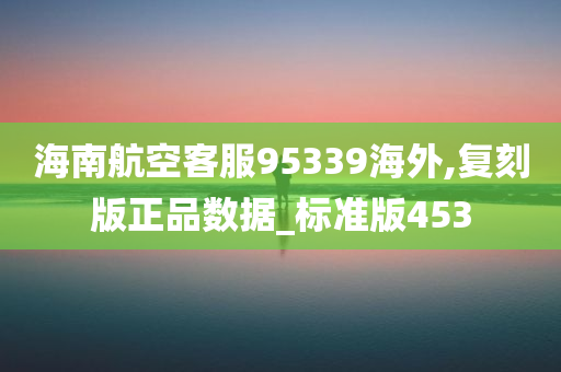 海南航空客服95339海外,复刻版正品数据_标准版453