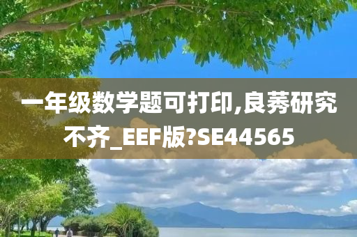 一年级数学题可打印,良莠研究不齐_EEF版?SE44565