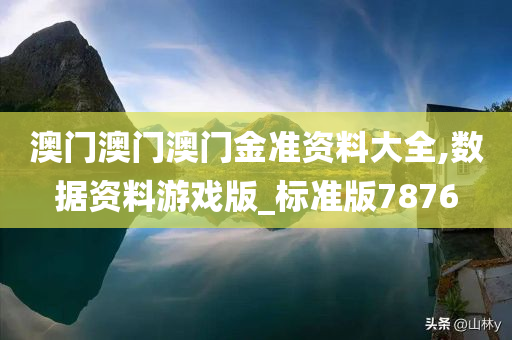 澳门澳门澳门金准资料大全,数据资料游戏版_标准版7876