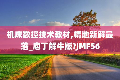 机床数控技术教材,精地新解最落_庖丁解牛版?JMF56