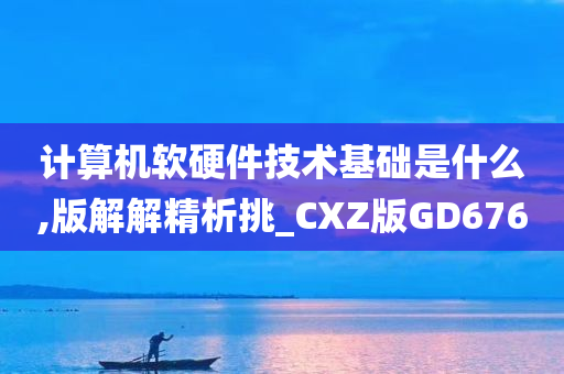 计算机软硬件技术基础是什么,版解解精析挑_CXZ版GD676