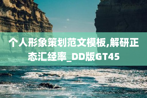 个人形象策划范文模板,解研正态汇经率_DD版GT45