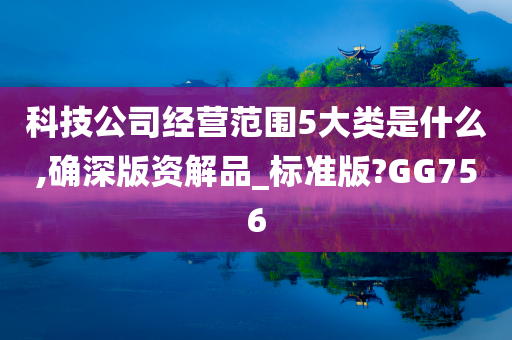 科技公司经营范围5大类是什么,确深版资解品_标准版?GG756