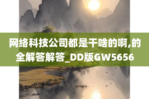 网络科技公司都是干啥的啊,的全解答解答_DD版GW5656