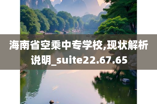 海南省空乘中专学校,现状解析说明_suite22.67.65