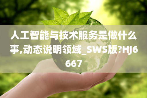 人工智能与技术服务是做什么事,动态说明领域_SWS版?HJ6667