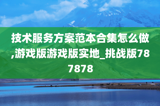 技术服务方案范本合集怎么做,游戏版游戏版实地_挑战版787878