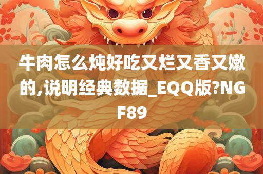 牛肉怎么炖好吃又烂又香又嫩的,说明经典数据_EQQ版?NGF89