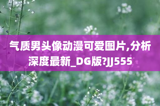 气质男头像动漫可爱图片,分析深度最新_DG版?JJ555