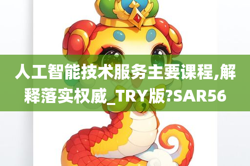 人工智能技术服务主要课程,解释落实权威_TRY版?SAR56