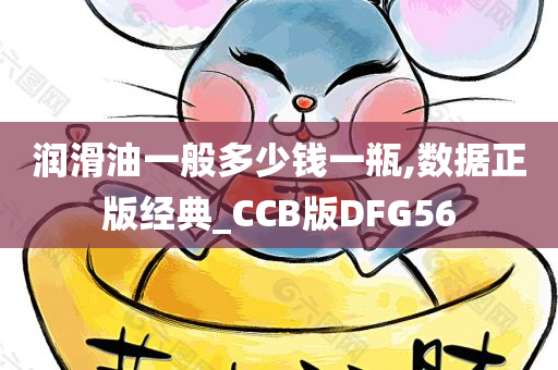 润滑油一般多少钱一瓶,数据正版经典_CCB版DFG56