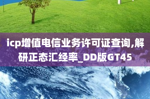 icp增值电信业务许可证查询,解研正态汇经率_DD版GT45