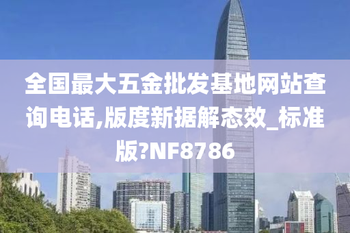 全国最大五金批发基地网站查询电话,版度新据解态效_标准版?NF8786