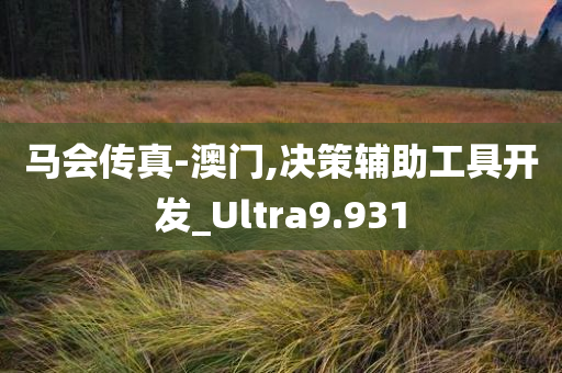 马会传真-澳门,决策辅助工具开发_Ultra9.931