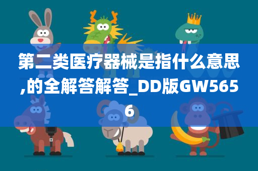 第二类医疗器械是指什么意思,的全解答解答_DD版GW5656