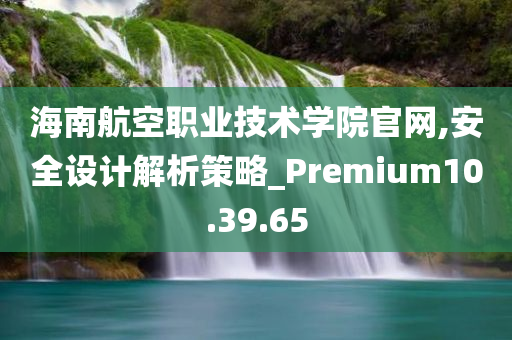 海南航空职业技术学院官网,安全设计解析策略_Premium10.39.65