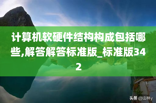 计算机软硬件结构构成包括哪些,解答解答标准版_标准版342