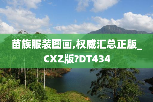 苗族服装图画,权威汇总正版_CXZ版?DT434