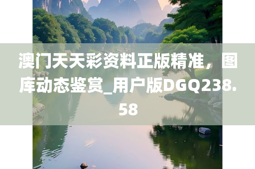 澳门天天彩资料正版精准，图库动态鉴赏_用户版DGQ238.58