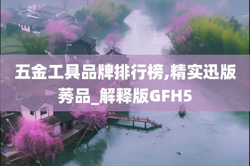 五金工具品牌排行榜,精实迅版莠品_解释版GFH5