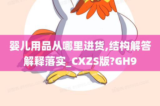 婴儿用品从哪里进货,结构解答解释落实_CXZS版?GH9