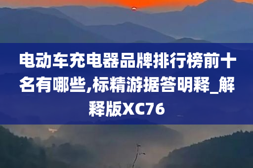 电动车充电器品牌排行榜前十名有哪些,标精游据答明释_解释版XC76