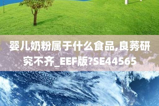 婴儿奶粉属于什么食品,良莠研究不齐_EEF版?SE44565