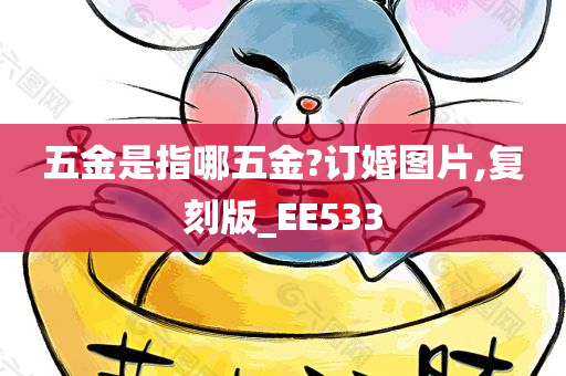 五金是指哪五金?订婚图片,复刻版_EE533