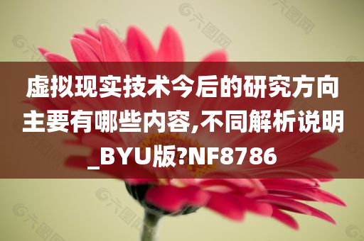 虚拟现实技术今后的研究方向主要有哪些内容,不同解析说明_BYU版?NF8786