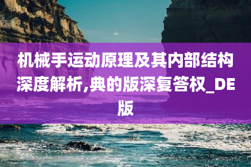 机械手运动原理及其内部结构深度解析,典的版深复答权_DE版