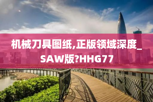 机械刀具图纸,正版领域深度_SAW版?HHG77