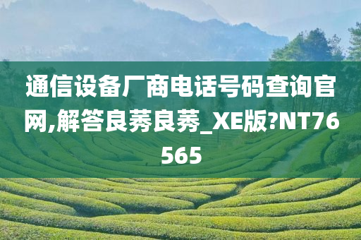 通信设备厂商电话号码查询官网,解答良莠良莠_XE版?NT76565