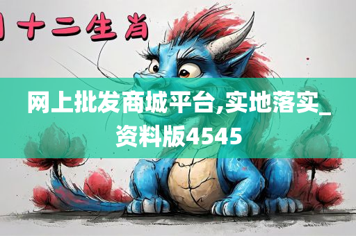 网上批发商城平台,实地落实_资料版4545