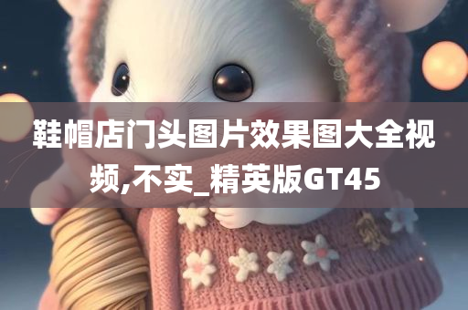 鞋帽店门头图片效果图大全视频,不实_精英版GT45