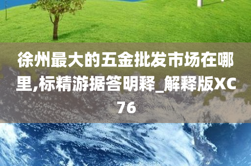 徐州最大的五金批发市场在哪里,标精游据答明释_解释版XC76